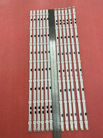 Bande LED de rétroéclairage en aluminium, 12 pièces – image 2