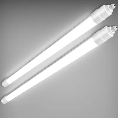 Lot de 2 tubes LED de plafond blanc neutre 60 cm – image 2
